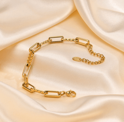 Paperclip Chain Bracelet - ELityyy