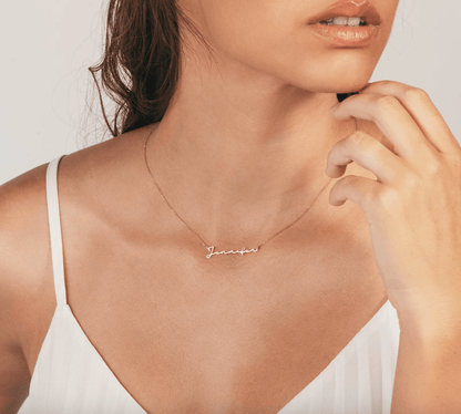 Dainty Name Necklace