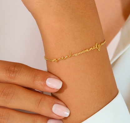 Dainty Name Bracelet