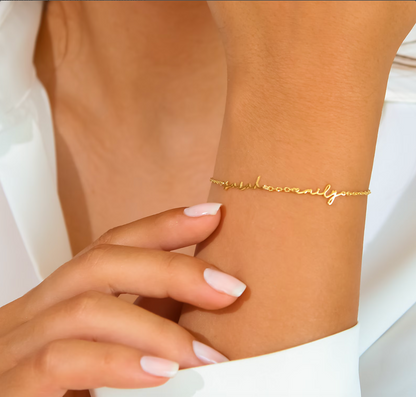 Dainty Name Bracelet