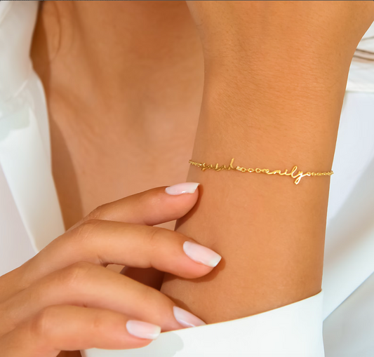 Dainty Name Bracelet