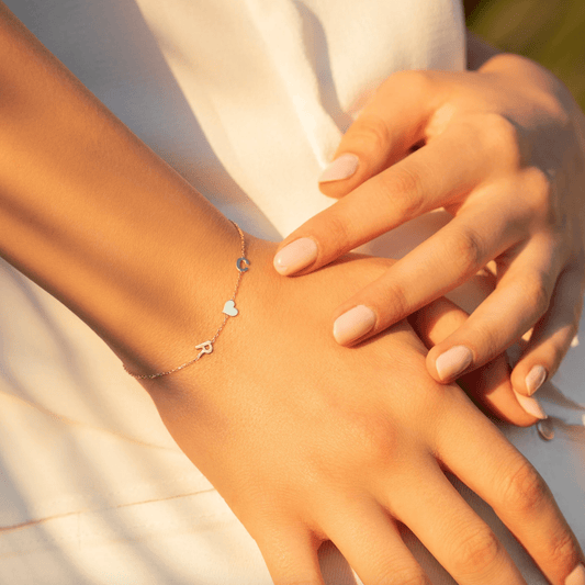 Dainty Initial Bracelet